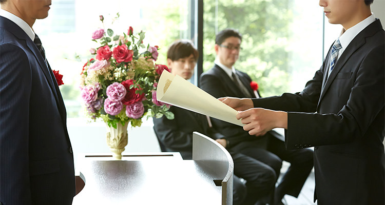 社員へ感謝の気持ちを伝える