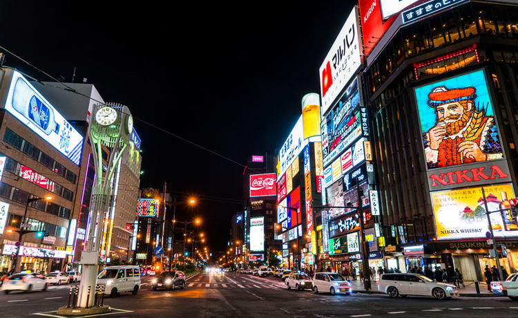 夜のすすきの