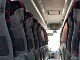社員旅行のバスレク