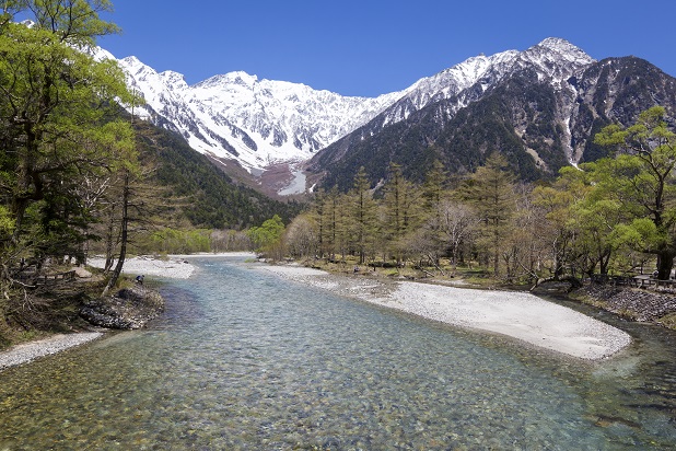 上高地の風景