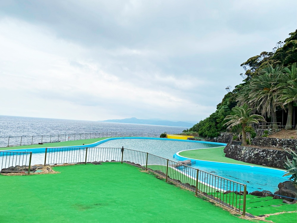 夏季限定・海のプール