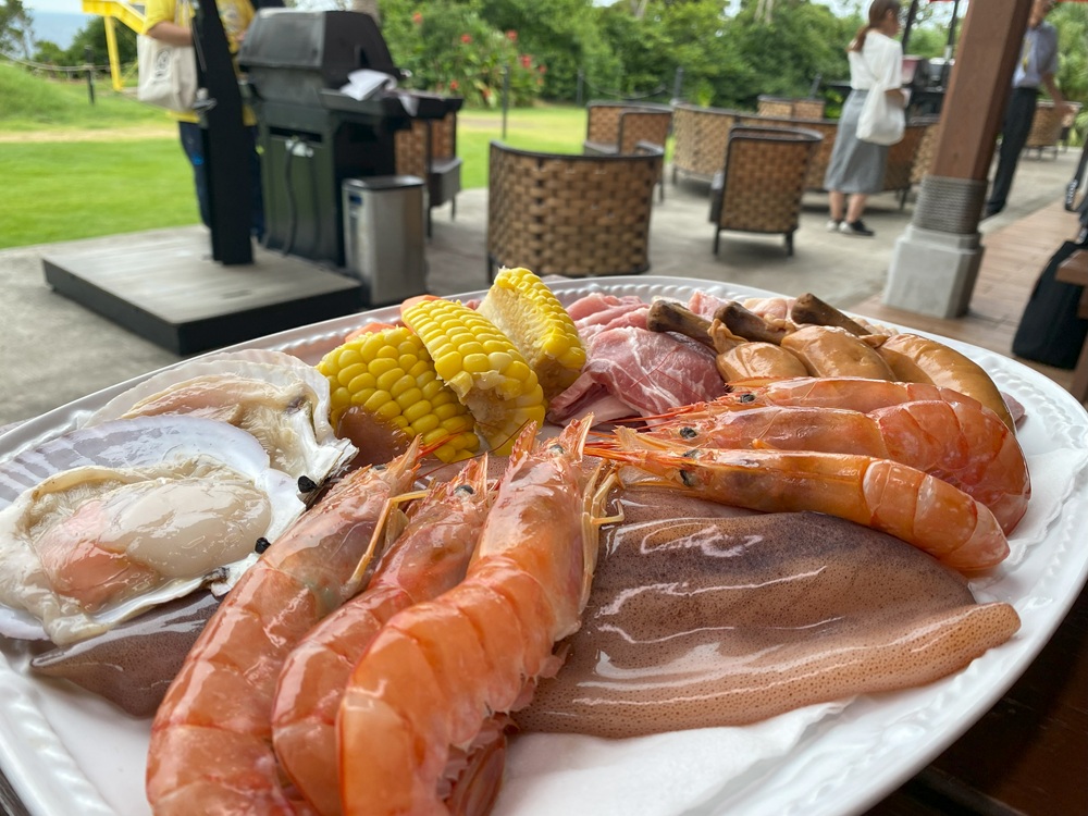 シーフードBBQ