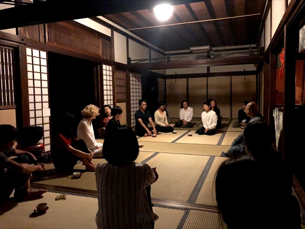 社内イベント_夜空の坐禅_京都_大徳寺大慈院