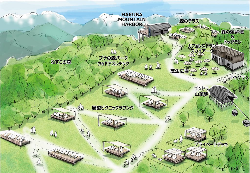 白馬岩岳に「IWATAKE GREEN PARK」がオープン