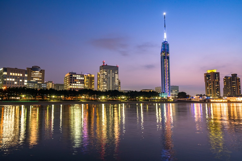 福岡タワーの夜景