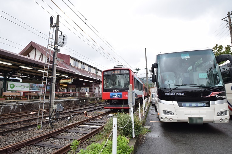 箱根登山電車復旧