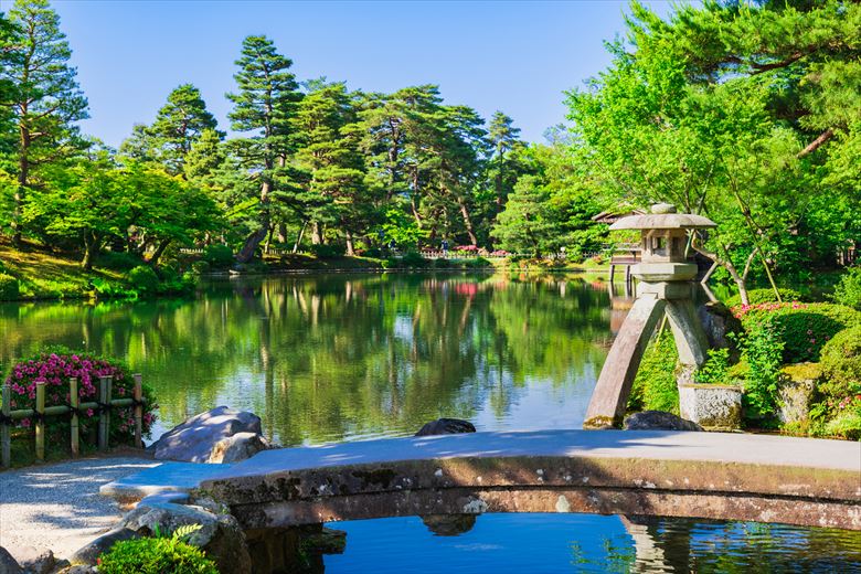 関西発1泊2日社員旅行、石川・金沢観光と温泉のおすすめのモデルプラン